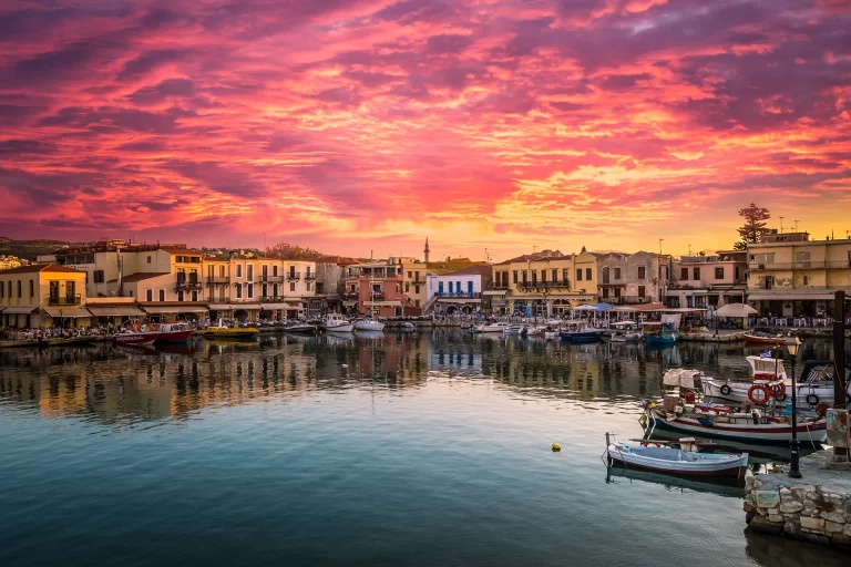 Sunset cruise in Rethymno Coast
